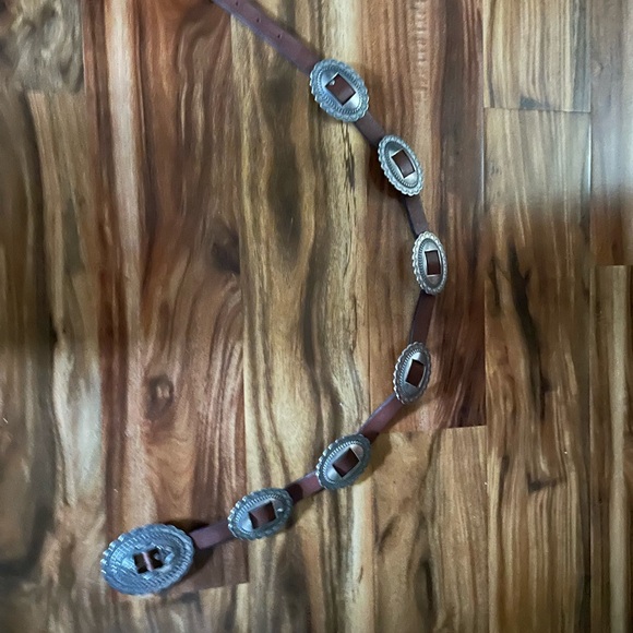 Ralph Lauren leather concho belt - Picture 2 of 2